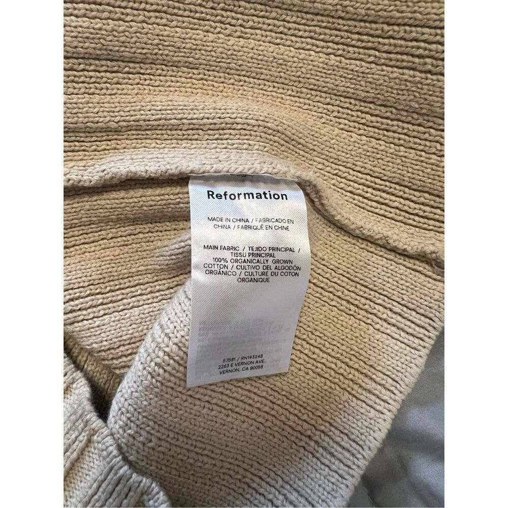 REFORMATION - SAMANTHA COTTON SWEATER DRESS - Picture 9 of 11